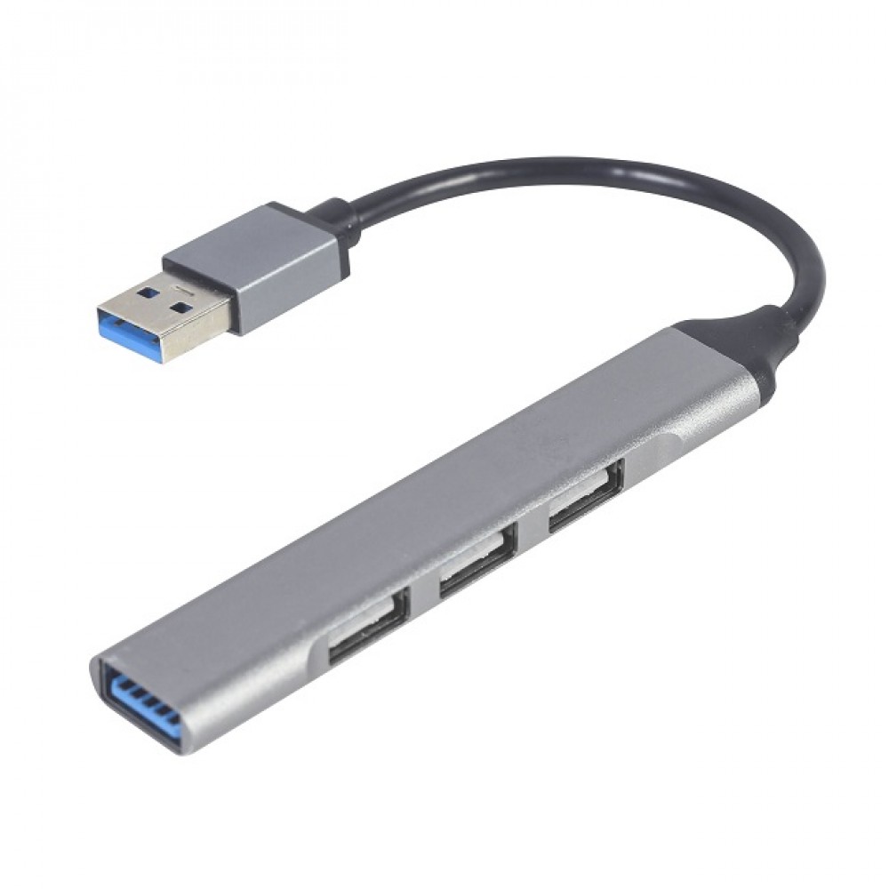 Gembird USB Centrmezgls 4-port USB 3.1 Silver