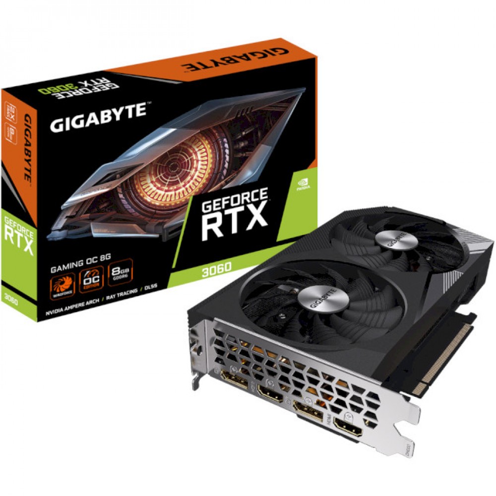 Gigabyte GeForce RTX 3060 GAMING OC 8G rev. 2.0 