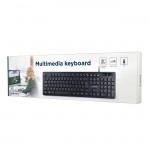 Gembird USB Keyboard KB-MCH-04-RU ENG/RU