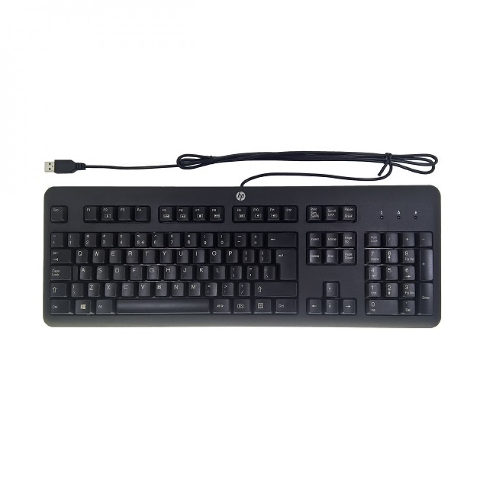 HP QWERTY USB Klaviatūra 672647-L32