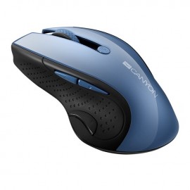 Canyon CNS-CMSW01BL Wireless 2.4GHz Blue LED Mouse - Blue