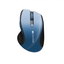 Canyon CNS-CMSW01BL Wireless 2.4GHz Blue LED Mouse - Blue